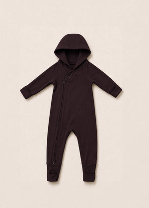 UPF Soft Sun Zip Romper Baby